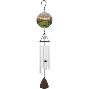 27" 'Greens Of Heaven' Picture Perfect Wind Chime