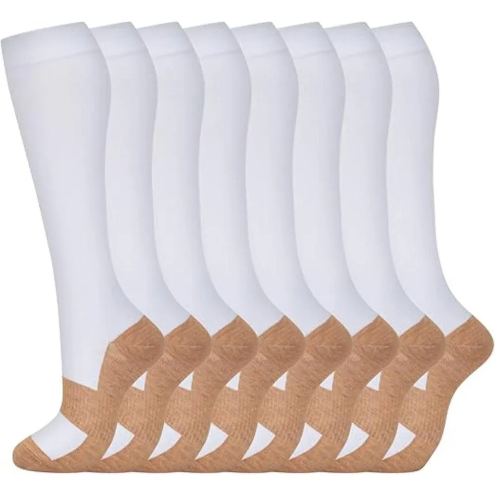 8 Pair Supportive Orthopedic Socks – Stability and Performance