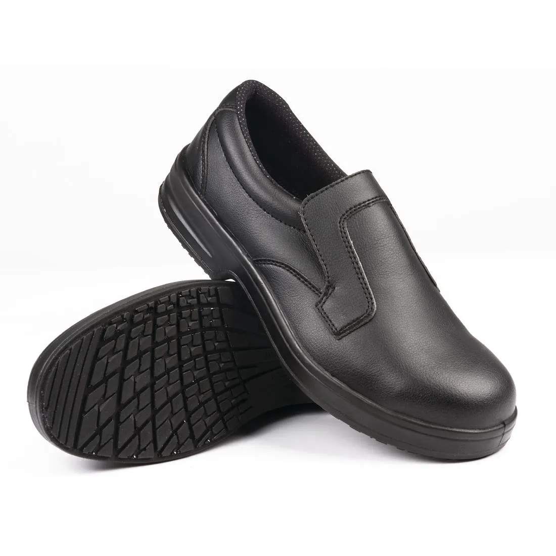 A845-46 Slipbuster Lite Slip On Safety Shoes Black 46