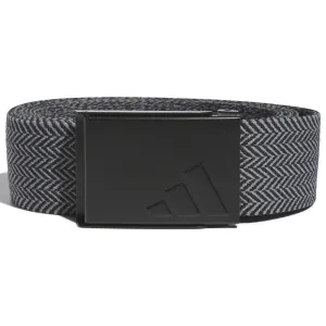 adidas Heather Stretch Reversible Belt - Black