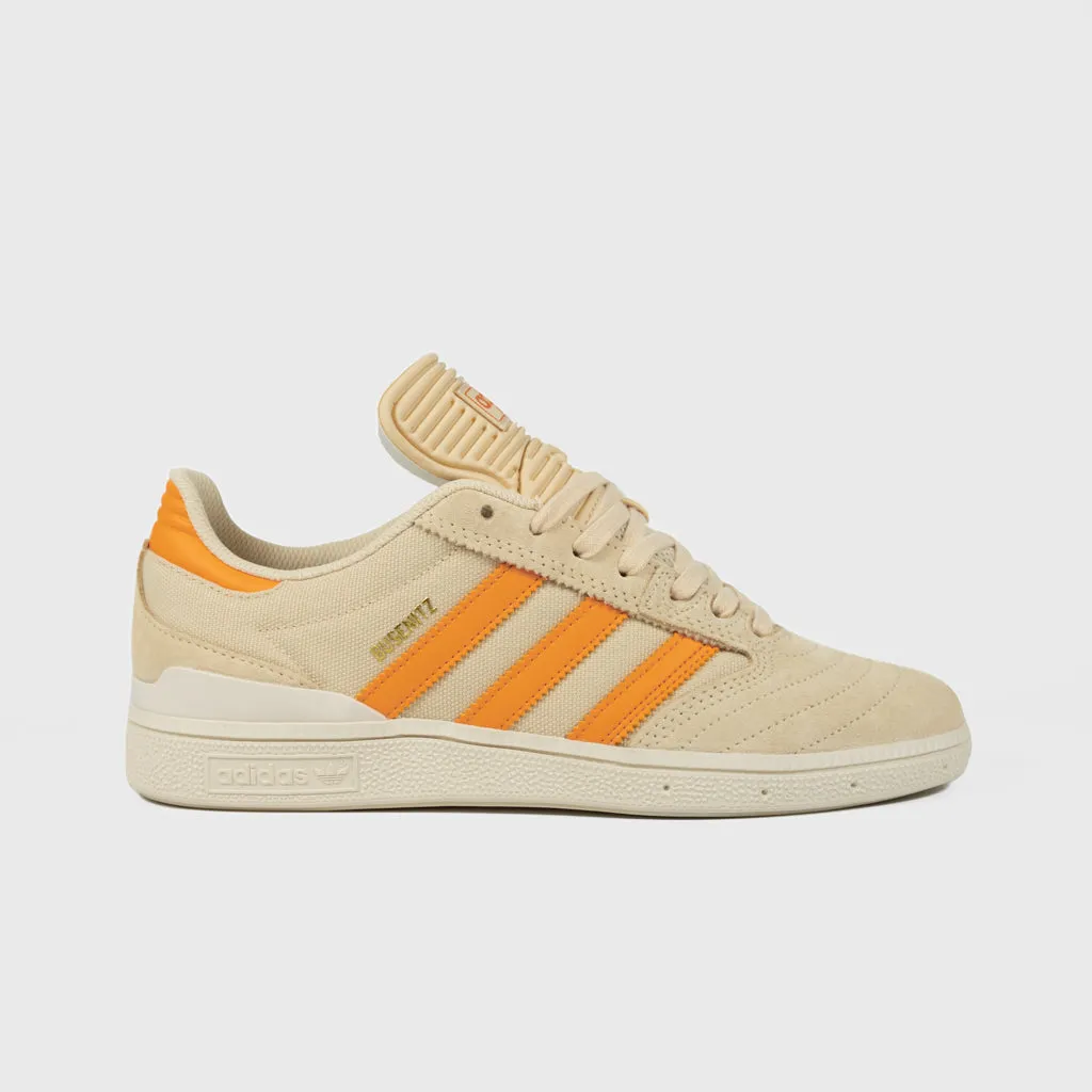 Adidas Skateboarding - Busenitz Shoes - Crystal Sand / Bold Orange / Gold Metallic