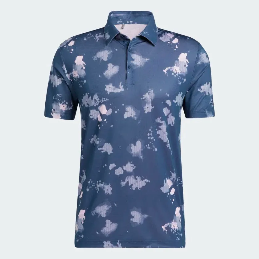 adidas Splatter-Print Men's Polo Shirt