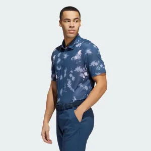 adidas Splatter-Print Men's Polo Shirt