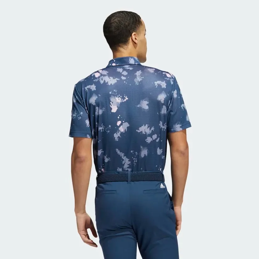 adidas Splatter-Print Men's Polo Shirt