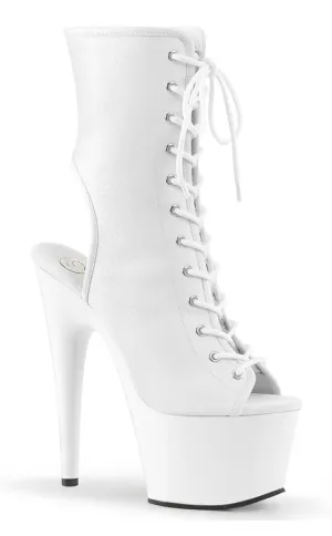 ADORE-1016 White Ankle Boots