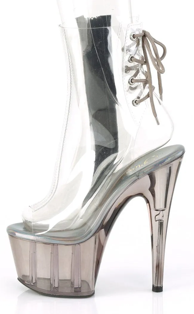 ADORE-1018CT Clear & Smoke Tinted Heels