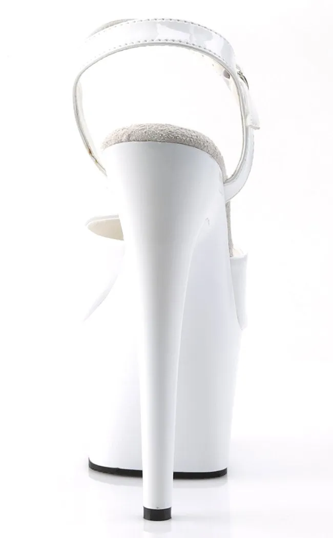 ADORE-709 White Patent Heels