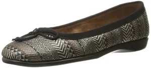 Aerosoles Teashop Ballet Flat, Black Tan Combo (Women)