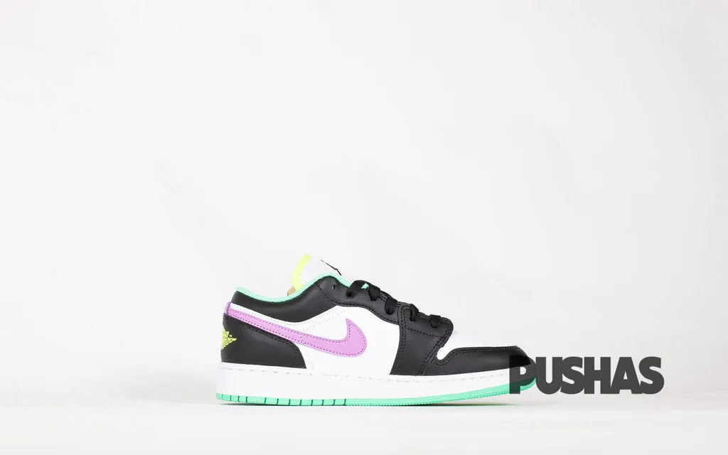 Air Jordan 1 Low 'White Violet Shock' GS