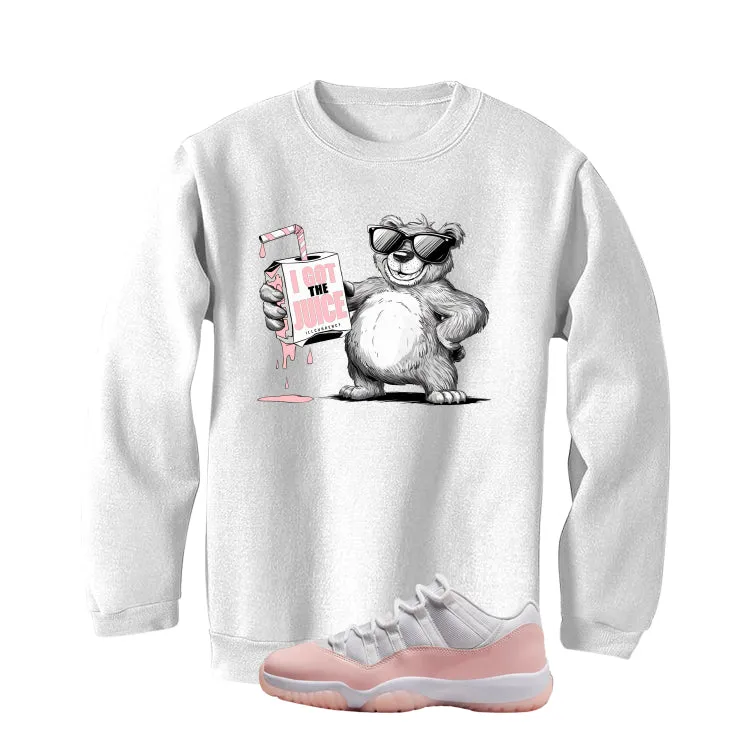 Air Jordan 11 Low WMNS Legend Pink White T-Shirt (I got the juice)| illcurrency