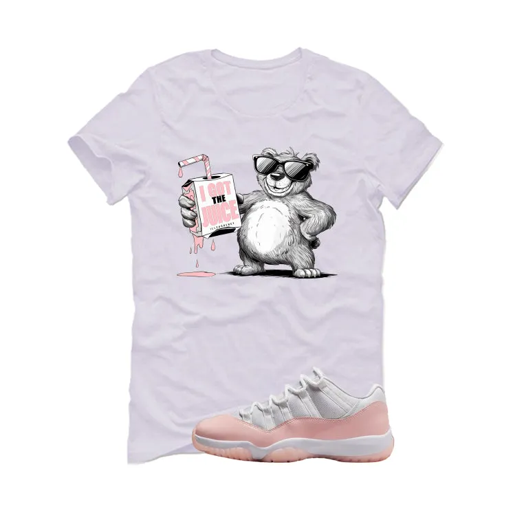 Air Jordan 11 Low WMNS Legend Pink White T-Shirt (I got the juice)| illcurrency