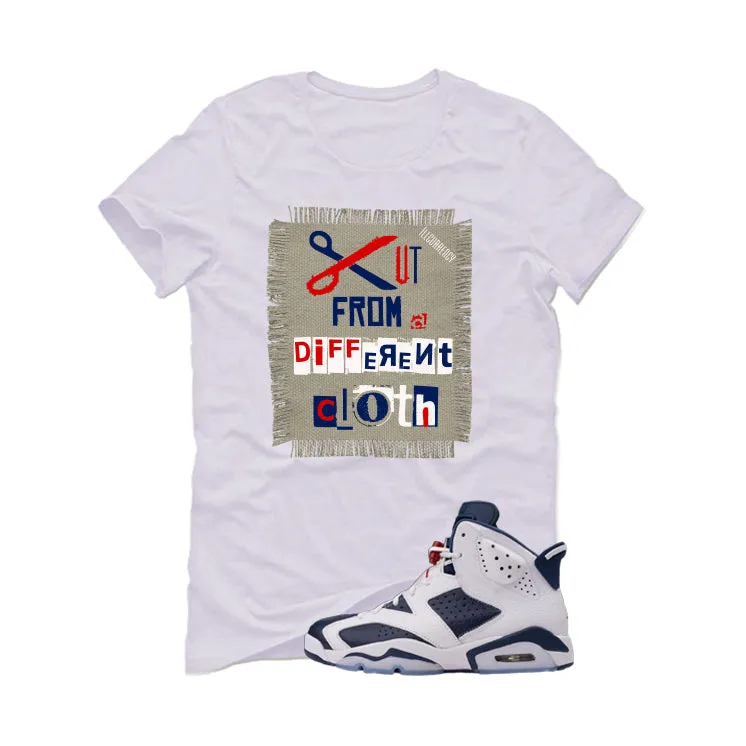 Air Jordan 6 Olympic White T-Shirt (Cut from a different cloth)| illcurrency