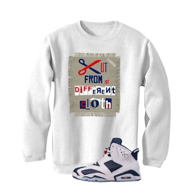 Air Jordan 6 Olympic White T-Shirt (Cut from a different cloth)| illcurrency