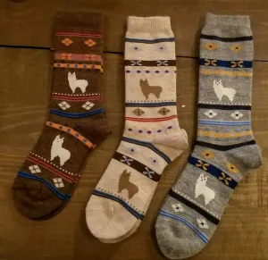 Alpaca Socks - Alpaca Watching