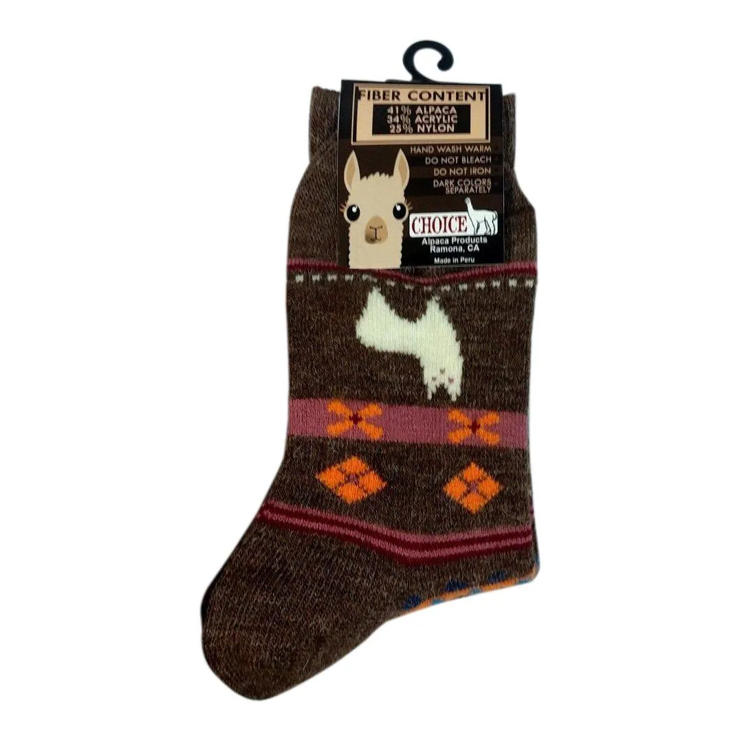 Alpaca Socks - Alpaca Watching