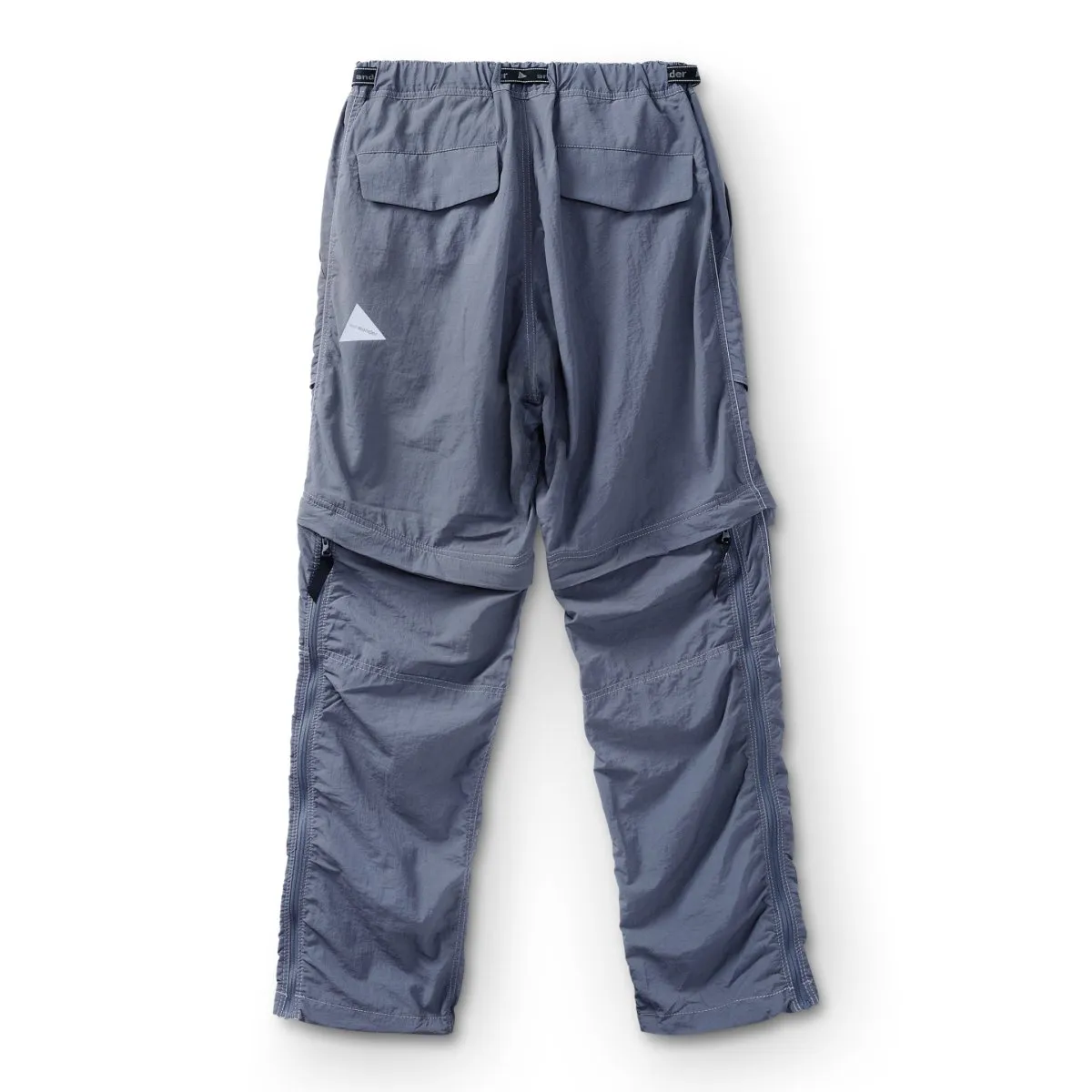 And Wander Men's NY Taffeta Hiker 2way Pants Charcoal