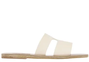 Apteros Leather Slide Sandals