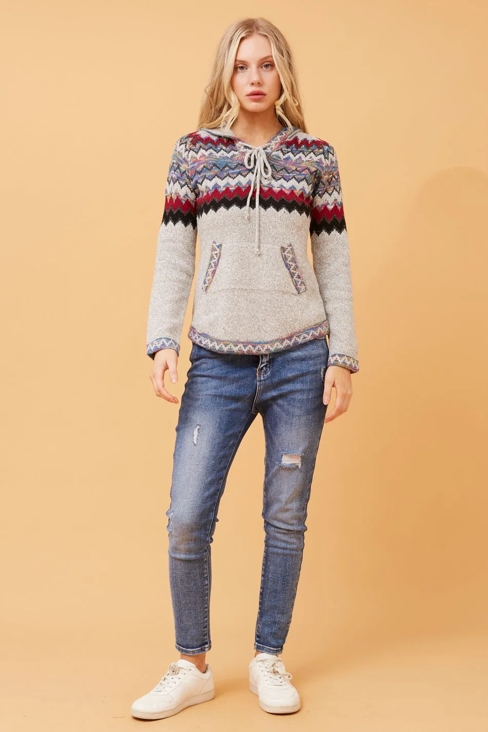 ARGEN JACQUARD KNIT JUMPER