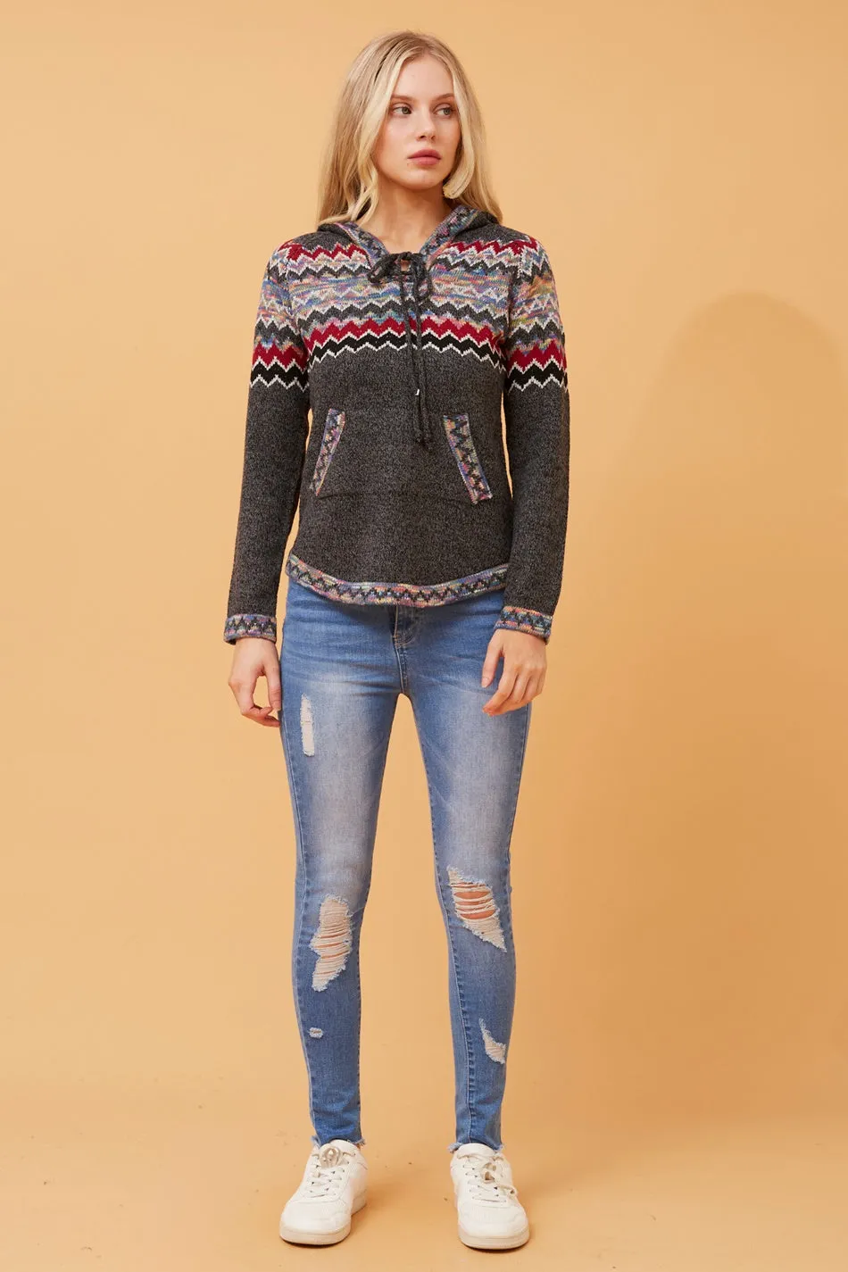 ARGEN JACQUARD KNIT JUMPER