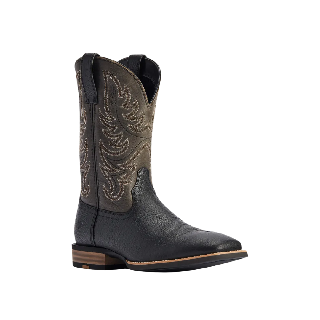 Ariat Men's Everlite Countdown Black Square Toe Boot