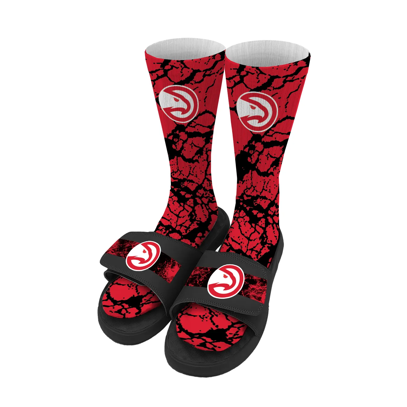 Atlanta Hawks Distressed Sock Bundle