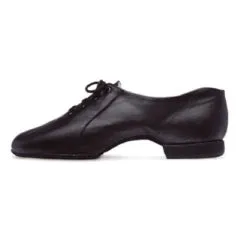 Avi -- Split-Sole Mesh Jazz Shoe Oxford -- Black