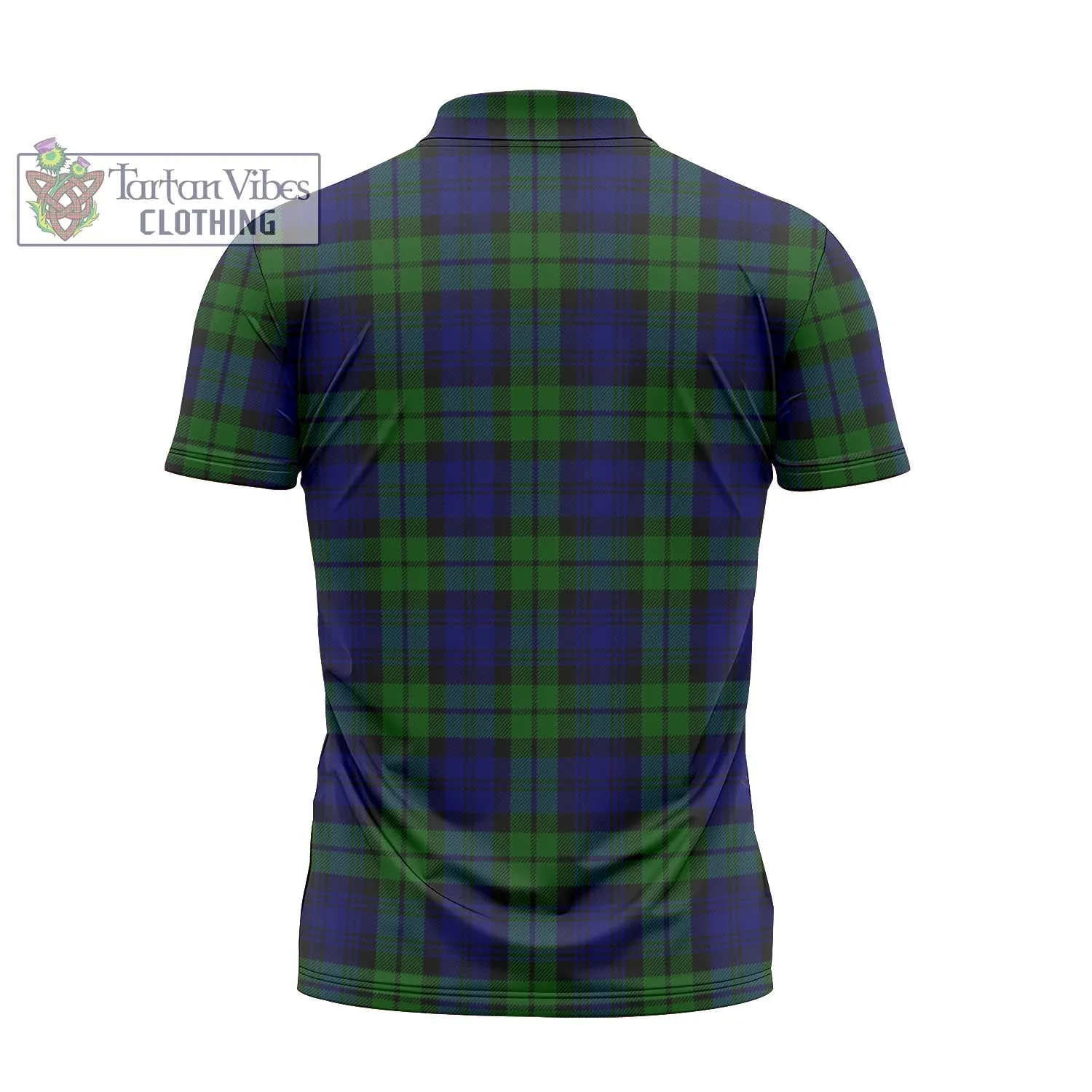 Bannatyne Tartan Zipper Polo Shirt