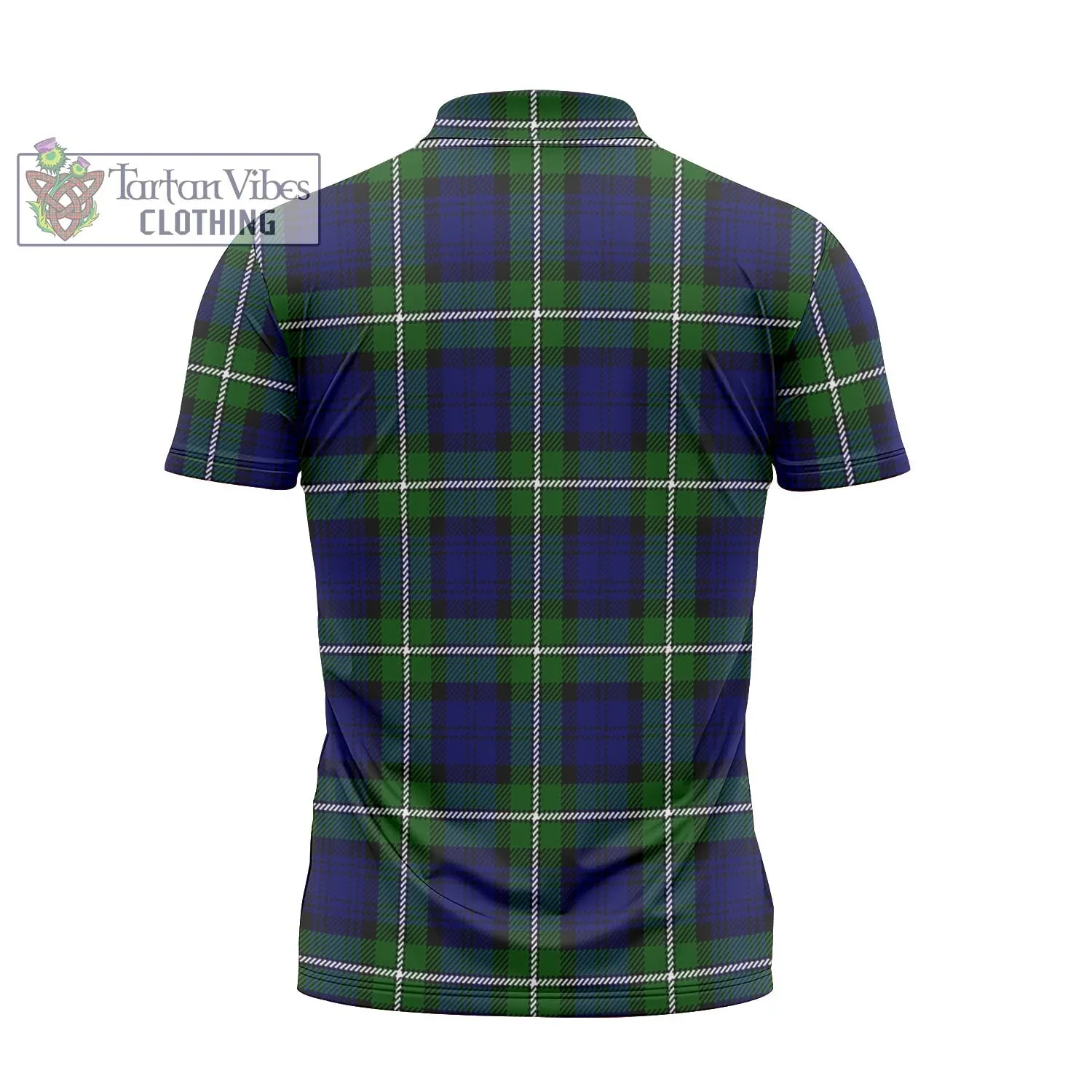 Bannerman Tartan Zipper Polo Shirt