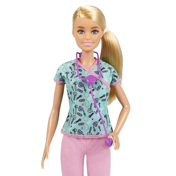 Barbie Careers Nurse Doll For Kids Ages 3 Years And Up