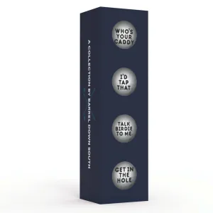 Barrel Down South - Smack Talk Golf Balls Volume 2 Golfing Gift