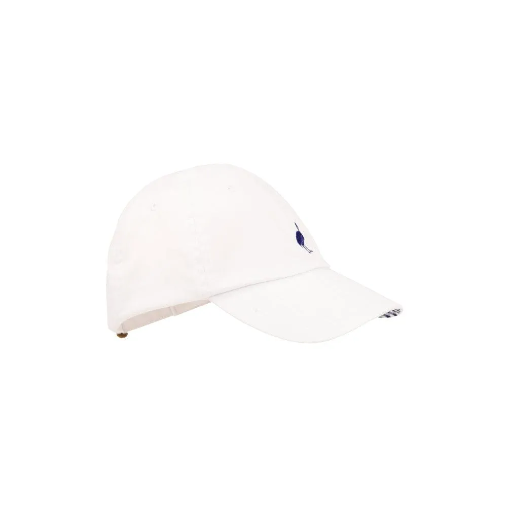 Beaufort Bonnet Covington Cap, Worth Ave White