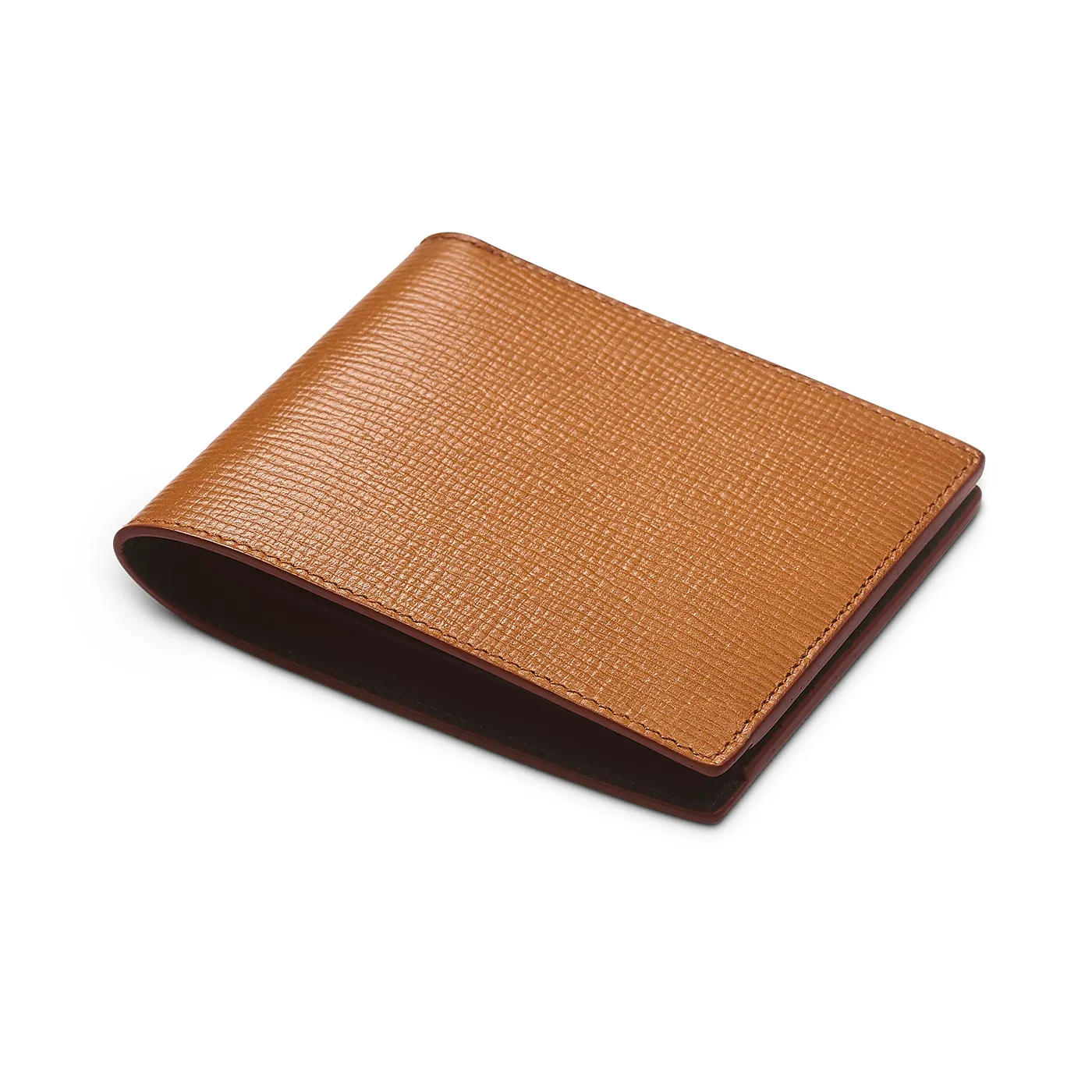 Billfold Wallet Tan Willow Grain