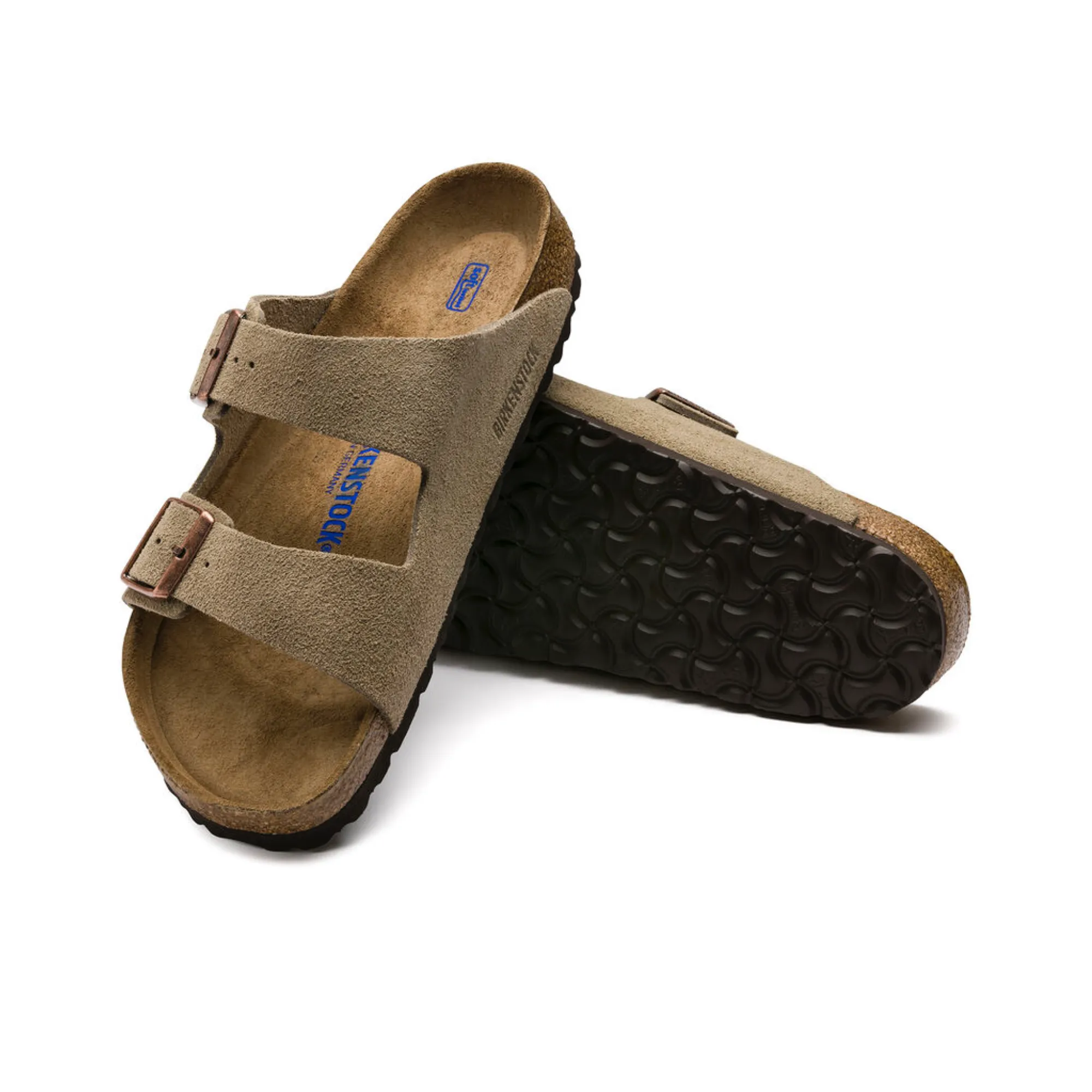 BIRKENSTOCK ARIZONA SOFT FOOTBED SUEDE R (REGULAR)