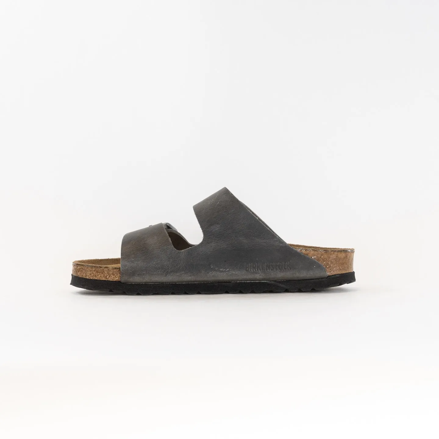 Birkenstock Arizona Soft Footbed (Women's) - Iron Oiled Leather