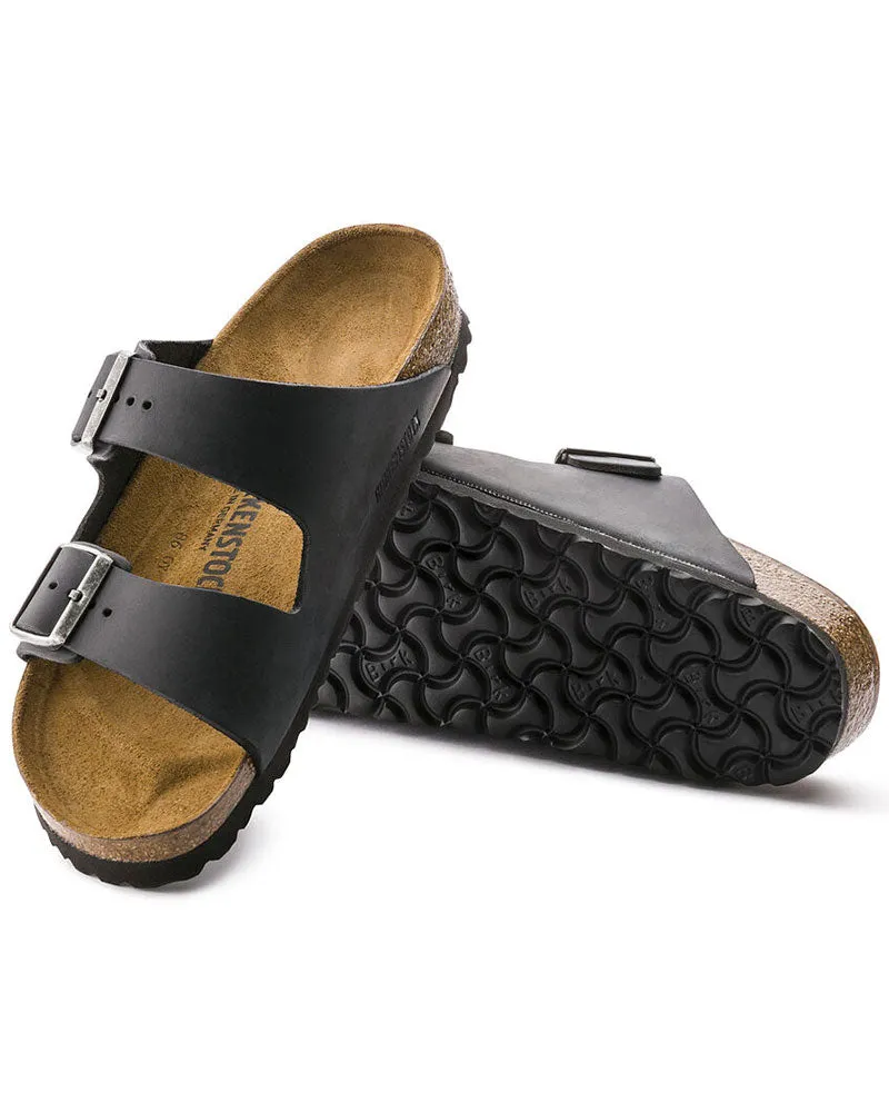 Birkenstock Men's Arizona Oiled Leather - Black