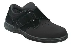 Bismarck Men's Stretchable - Velcro Strap - Washable - Diabetic Shoes - Black