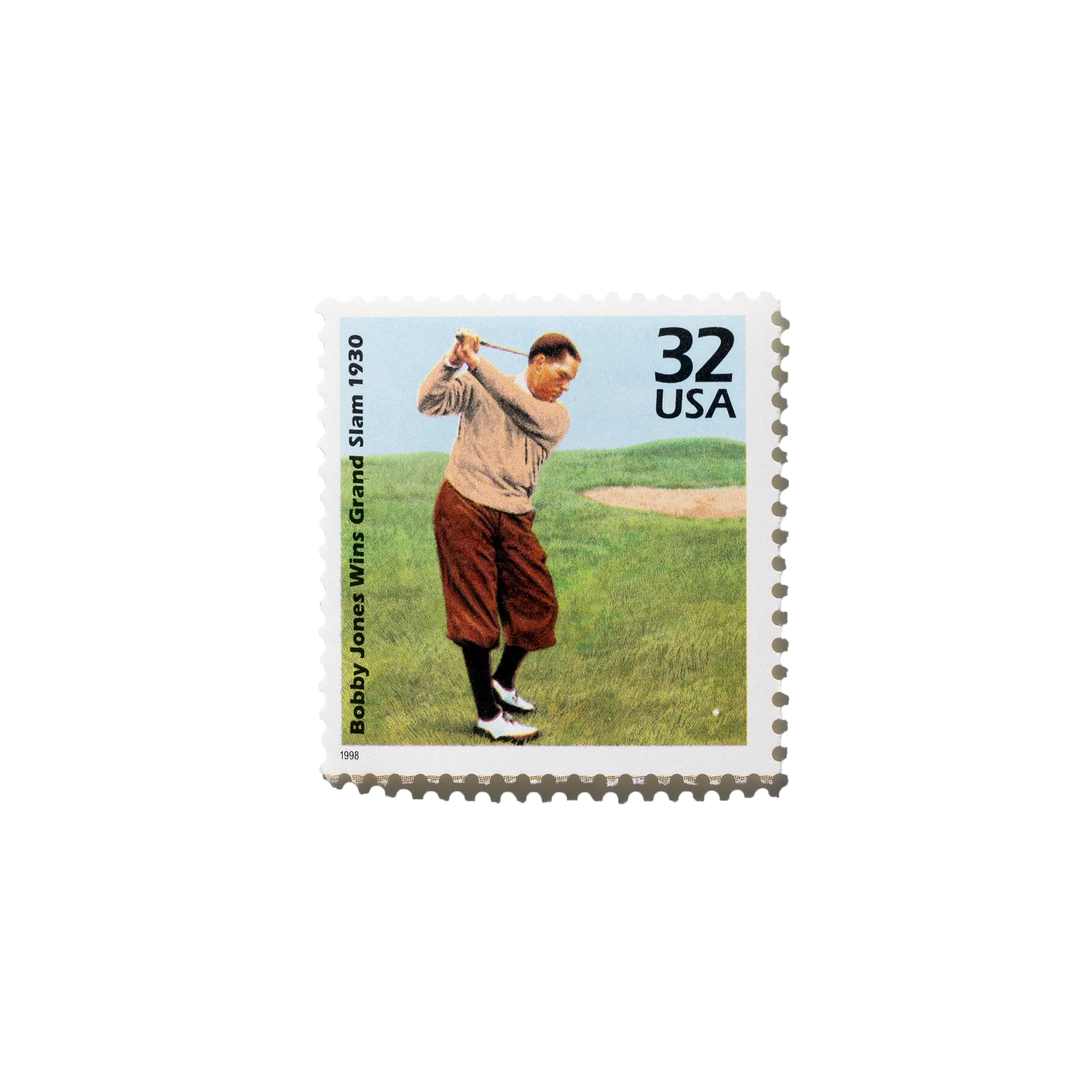 Bobby Jones Grand Slam Stamp