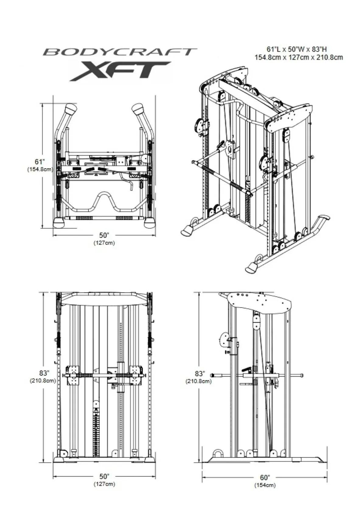 Bodycraft XFT Functional Trainer