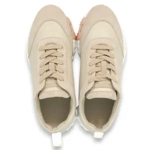 Bouncing 36.5 Beige Esquisse Sneakers in Chevre Mysore