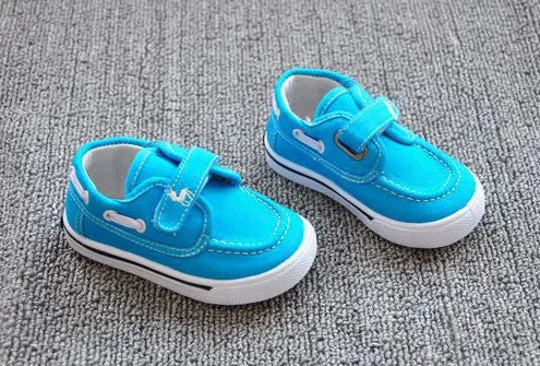 Boys sports shoes girls canvas flats children shoes kids sneakers