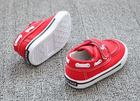 Boys sports shoes girls canvas flats children shoes kids sneakers