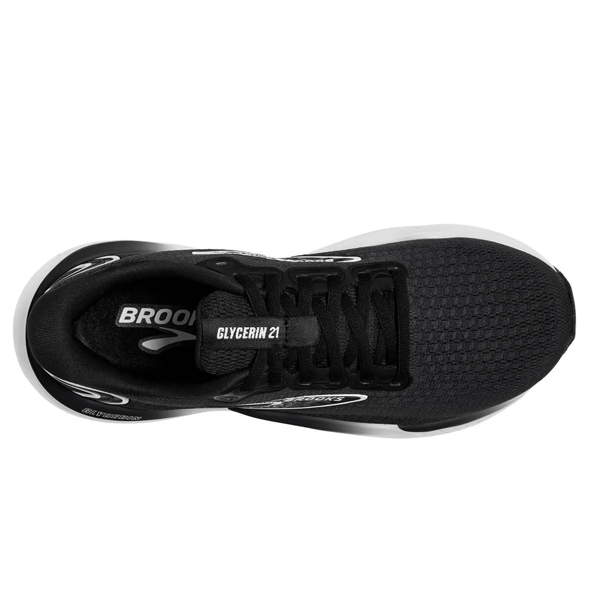 Brooks Glycerin 21 Mens | Black/grey/white