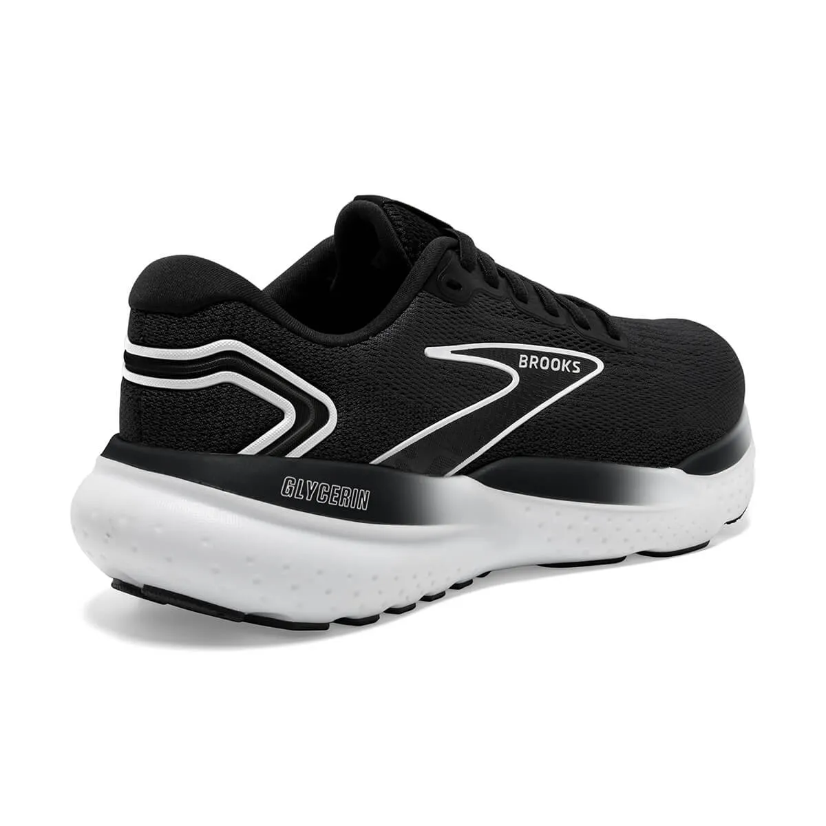 Brooks Glycerin 21 Mens | Black/grey/white