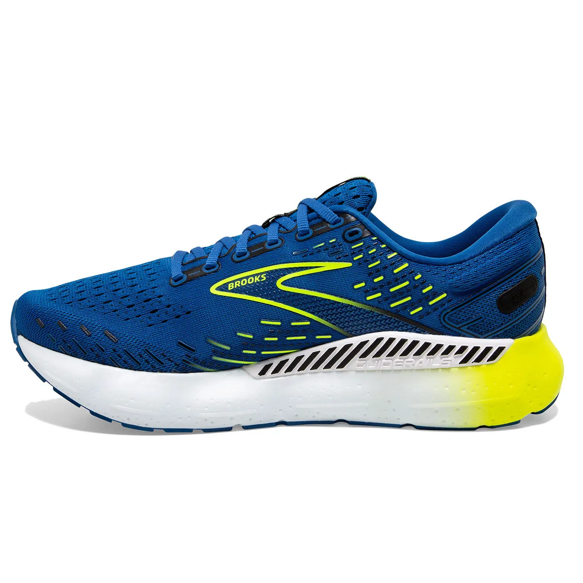 Brooks Glycerin GTS 20 Mens | Blue/nightlife/white