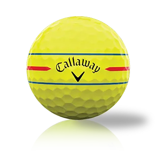 Callaway Chrome Soft Triple Track 360 Yellow