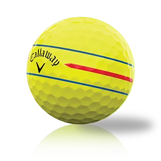 Callaway Chrome Soft Triple Track 360 Yellow