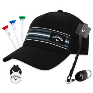 Callaway Golf Hat Gift Set - Black