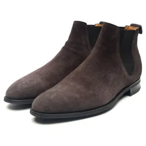 'Camden' Grey Suede Chelsea Boots UK 10 E