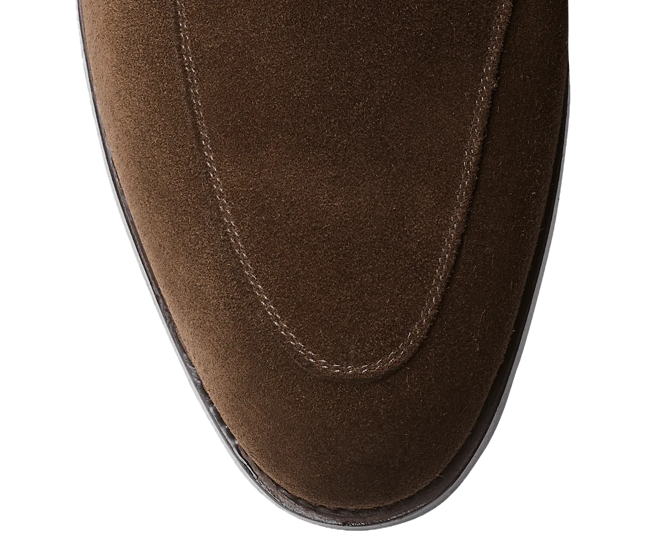 Cannes Dark Brown Calf Suede