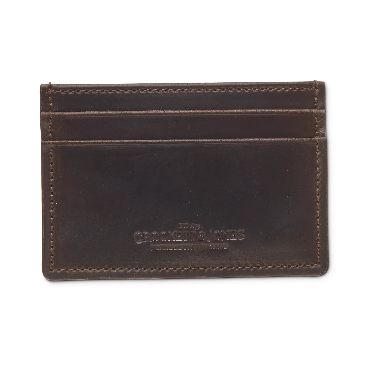 Card Holder Dark Brown Cordovan